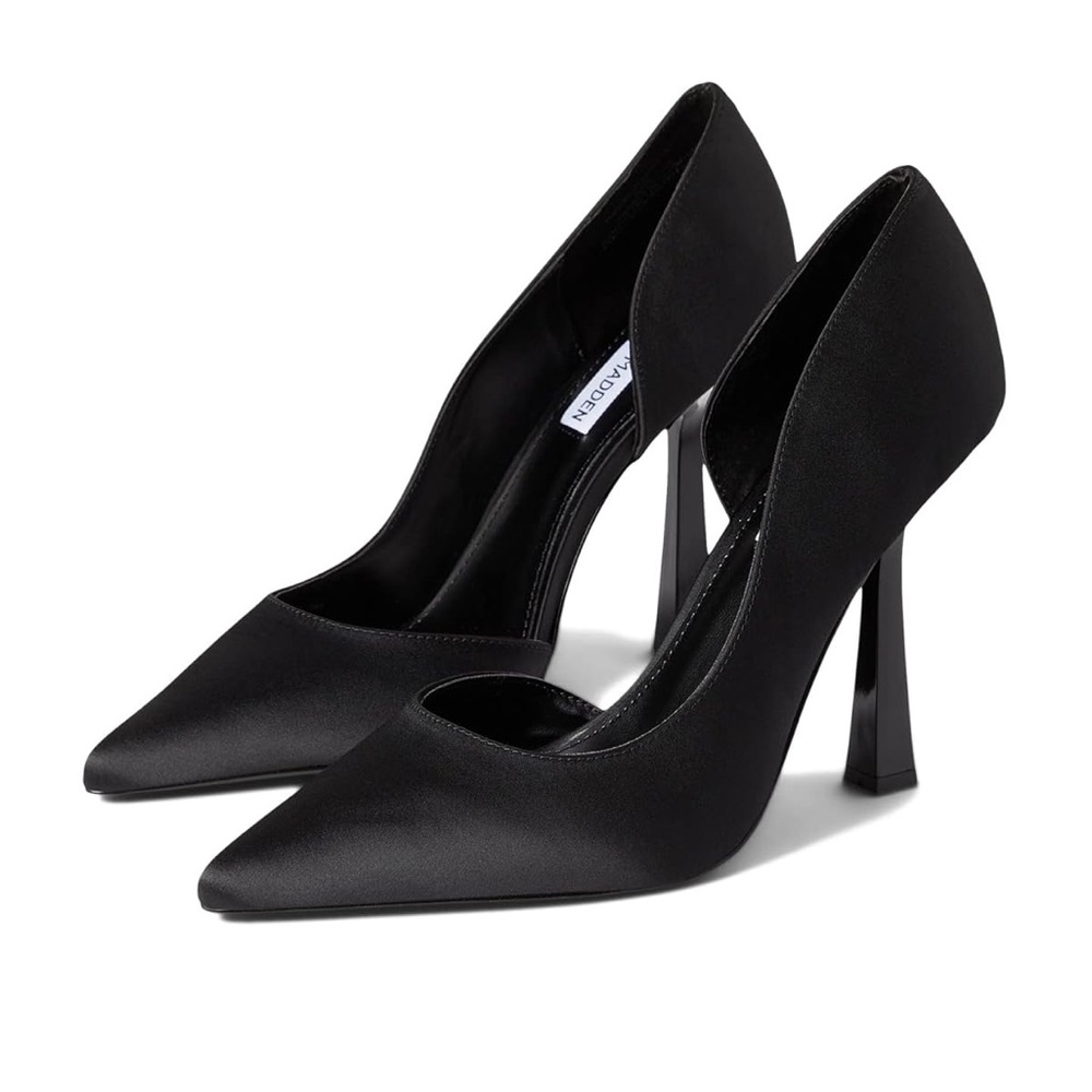 Steve Madden black pointy toe Heels 7.5